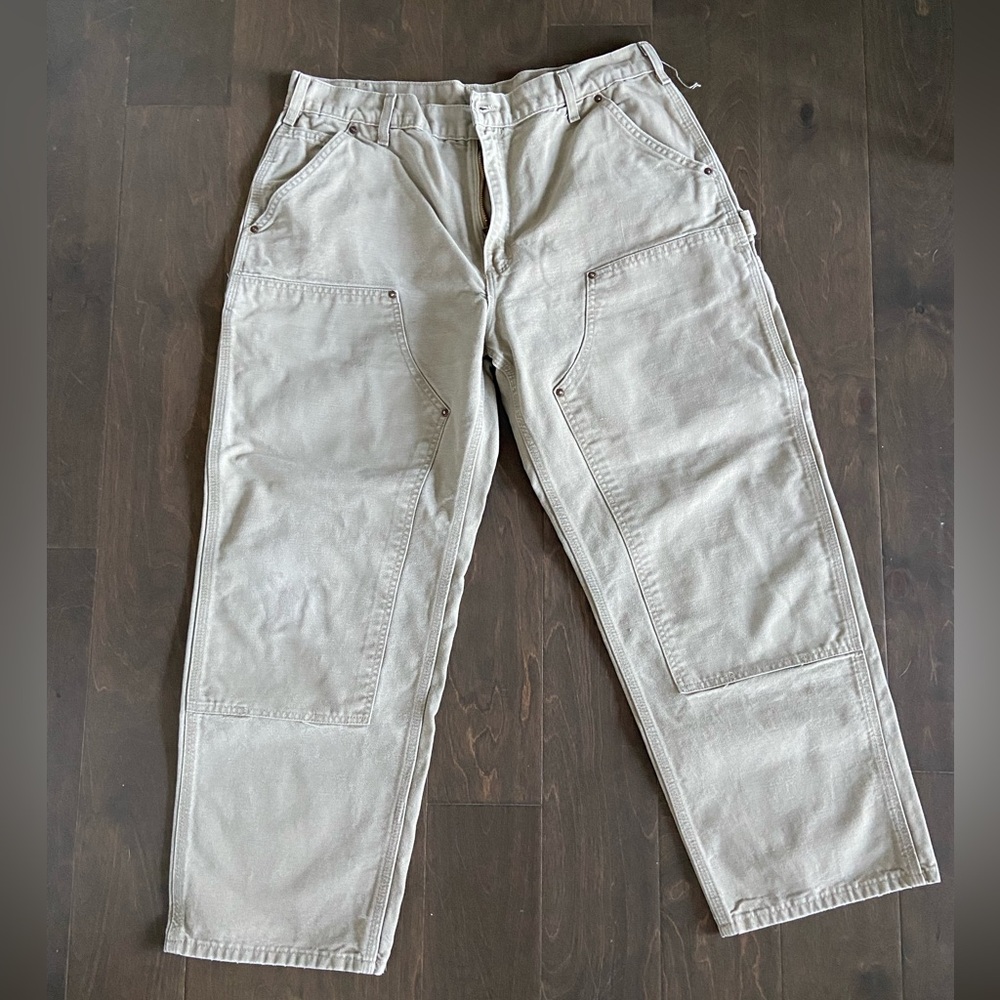 Carhartt double knee work pants 38x30